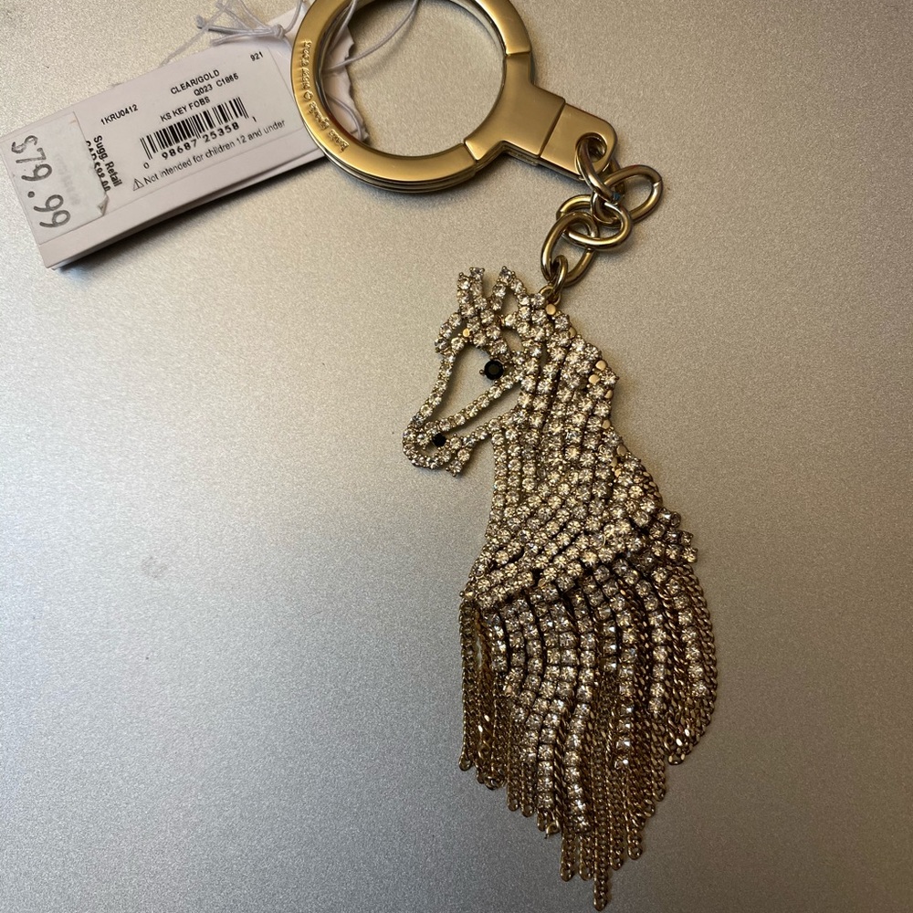 Kate Spade Horse Key Chain